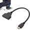keyxer Répartiteur HD-I, Répartiteur 1 Entrée 2 Sorties, Double HD-I, Adaptateur pour étendre 2 Moniteurs, Repartiteur de Câble pour LED, Moniteur LCD et Projecteurs
