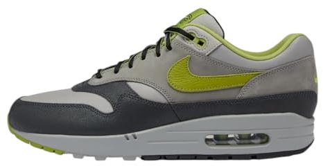 Nike Men's Air Max 1 Shoes, Anthracite/Pear-Medium Grey, 10 UK