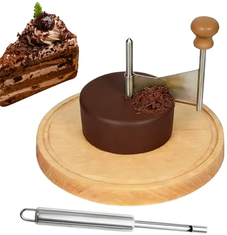 Affettatrice per Fiori di Formaggio | Taglio Omogeneo Manuale Anti-Ruggine per Riccioli - Creatore di Fiori di Formaggio - Adatto a Ristorante Caffè Casa Pasticceria