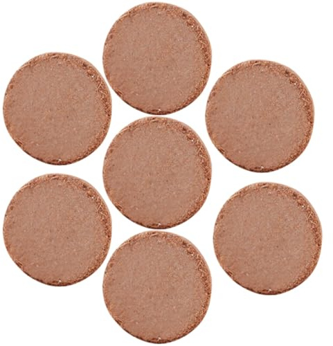 UPKOCH Lot de 60 Blocs Nutritifs de Tourbe Compressée en Fibre Végétale Terreau Expansif pour Semis, Plantation de Fleurs et Cactus, Petit Format, Adapté Jardinage Intérieur et Extérieur