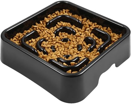 Cuenco Para Perros De Alimentación Lenta - Cuenco De Alimentación Lenta Para Comedores Rápidos - Platos Para Perros De Laberinto Antideslizantes De Calidad Alimentaria Aptos Para Lavavajillas Para Com