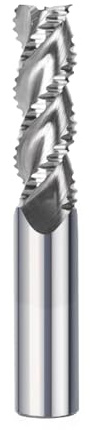 Fresa Per Sgrossatura HSS 1pc 4 Flauti Punte Per Fresatura CNC Punta Del Router Per Utensili Di Lavorazione A Bassa Velocità In Metallo E Acciaio Alluminio,14xP12x26x83mm