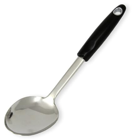 Chef Craft Select Heavy Duty Basting Spoon, 12 inch, Stainless Steel
