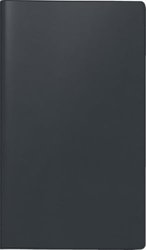 BRUNNEN Taschenkalender Mod. 755 '26 | A6 quer, Leder, schwarz