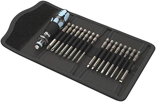 Wera Kraftform Kompakt 60, Edelstahl, Imperial, 17-teilig, 05071117001
