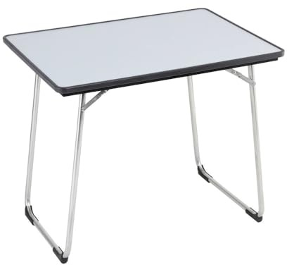 Lafuma Mobilier Klappbarer Gartentisch, 80x57 cm, Wetterfest, Fidji, Carbon (Grau), LFM1487-3631