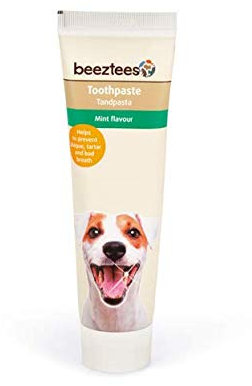 Beeztees Zahncreme mit Minze, Hundezahncreme - Hundezahnpasta - 100 g