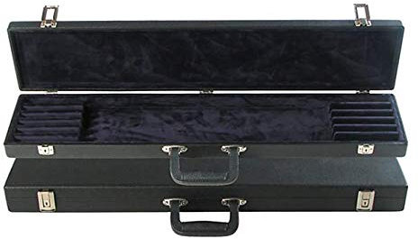 Bobelock Bogenkoffer für Violine, Viola oder Cello-Bogen, blaue Innenseite