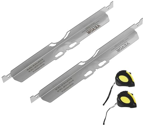 VEVOR Outil d'Alignement de Roues 2PCs Système de Réglage de Parallélisme en INOX Plaques de Réglage de Carrossage Précises avec 2 Mètres Rubans pour Entretien Géométrie des Pneus Voitures Camions
