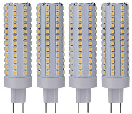 yongjia Lampe LED G8.5 10W 1500LM AC 90-265V Ampoule LED G8.5 Non Variable (4 pièces) (Color : 3000K)
