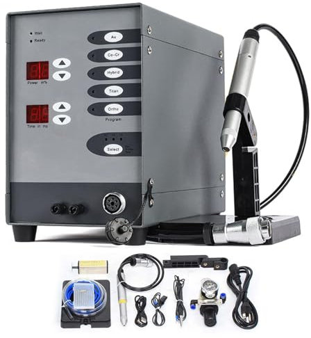 QUTBAG 100W CNC Spot Welding Machine, Handheld Laser Welding Machine, Pulse Argon Arc Jewelry Welder Kit for DIY Jewelry Welding Jewelry Repair Tool