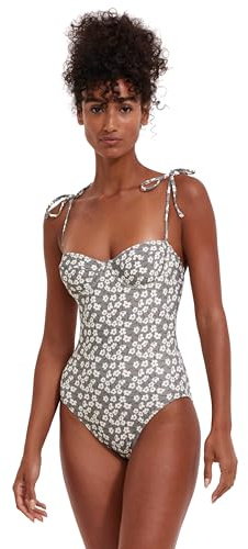 Gottex Women's Flirtt One Piece Swimsuit, Multi Dusk Green, Medium