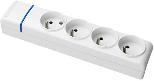 Multiprise Blanc 3,4,5 ou 6 Prises 2P+T 16A - Solera (4)
