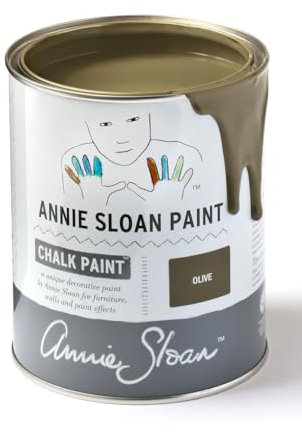 Dovetails Vintage Annie Sloan Chalk Paint 1 litre Olive Furniture Paint