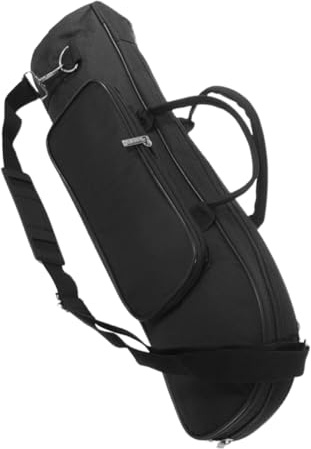 Zerodeko Bolsa para Trompeta de Oxford con Compartimentos Acolchados y Correa para Músicos Jóvenes y Transporte Seguro
