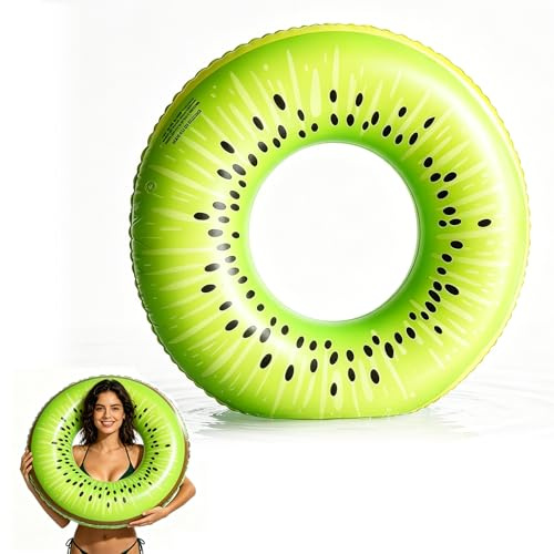 Swimming Ring Inflatable Rubber Rings for Kids Adults, 70/90cm Fruit Inflatable Pool Ring Floaties Swim Rings Water Float
