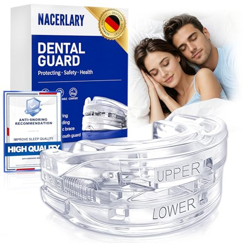 Anti Russamento Bite Dentale, Bite Antirussamento, Design Comodo E Riutilizzabile, Bite Notturno Per Antirussamento, Facile Da Usare, Migliora La Qualità Del Sonno Uomo E Donna