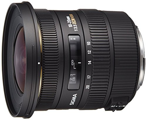 Sigma 10-20 mm F3,5 EX DC HSM-Objektiv (82 mm Filtergewinde) für Sony A-Objektivbajonett