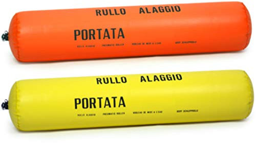 wellenshop Bootsrolle Sliprolle Sliphilfe bis 400kg Kunststoff PVC aufblasbar für Schlauchboot Boot Bootstrailer Schlepprolle