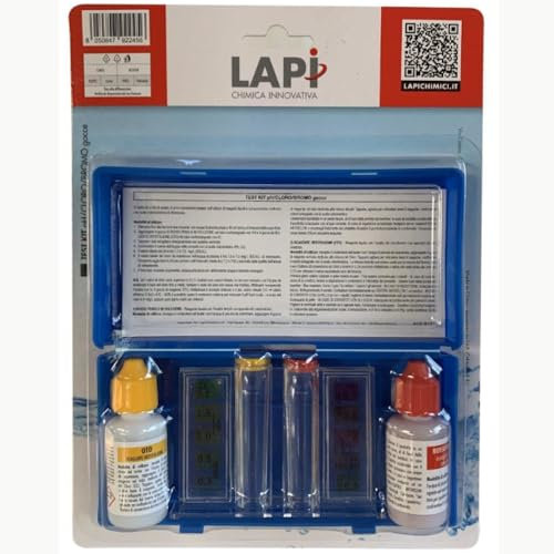 LAPI Chimic Test Kit gouttes analyse chlore PH entretien piscine contrôle qualité eau