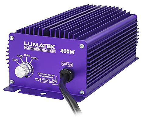 Lumatek - Ballast Dimmable 250W/400W/600w/1000W & Twin 600W 240v Hps Controller (Ballast 400W 240V)