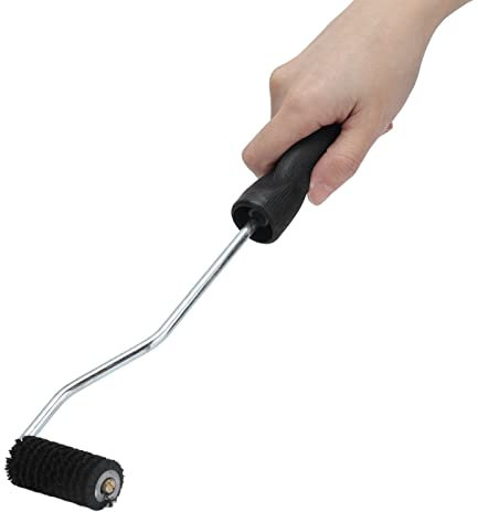 Rodillo de la burbuja de la cerda de la aleación de aluminio del rodillo de la resina que lamina para la fibra de vidrio, para la industria de fabricación de vidrio