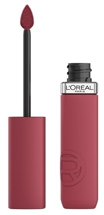 L'Oreal Paris Infallible Matte Resistance Liquid Lipstick, up to 16 Hour Wear, First Move 665, 0.16 Fl Oz