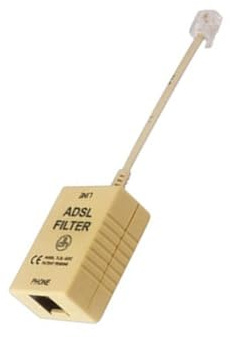 Filtro ADSL: mejora la calidad de tu conexión a internet. Protege tu red de interferencias y optimiza la velocidad para disfrutar de streaming, juegos y navegación sin interrupciones.