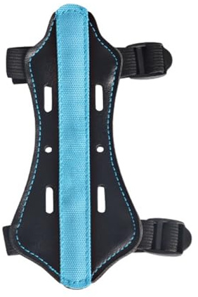 SPONGL Bow Strap,Archerys Armguard Protector Adjustable Forearm Wrist Protector Practice Arm Guard for Youth & Children