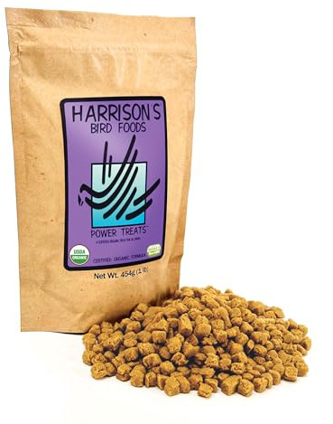 Harrison's Bird Food Power Treats with Red Palm Fruit Oil, 1 lb. 454g