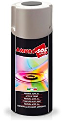 Ambro-Sol V404CP Smalto / Vernice Effetto Gesso, a Base di Acqua con Effetto Ultra Opaco, per Uso Interno e Esterno, Bomboletta Spray in Banda Stagnata Riciclabile 400 ml, Cera Protettiva