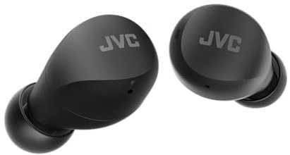 JVC HA-Z66T-B Gumy Mini True Wireless Earbuds, 23 Hours Playback, Bluetooth 5.1, Compact and Lightweight, Water Resistance (IPX4), Black