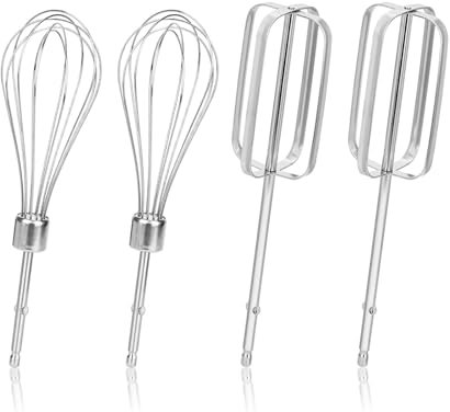 4 Pieces Frullatore Racchetta Approcci In Acciaio Inox Miscelatore Miscelazione Testa Adatto Per Vari Requisiti di Cottura