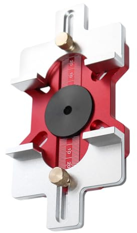 Gabarit de mortaise et tenon – Guide de cercle de toupie 2 en 1 | Outil de gabarit pour installation de de rayon de bord de porte, cercle en bois mortaise