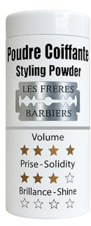 LESFRERESBARBIERS Poudre Coiffante Volume & Texture – Instantanée Effet Mat, Styling Powder 12 g