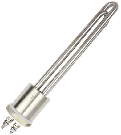 Elemento riscaldante ad Immersione per scaldabagno Solare Elettrico CC in Acciaio Inossidabile con Filettatura DN25 48V 3000W (Filettatura riscaldatore)