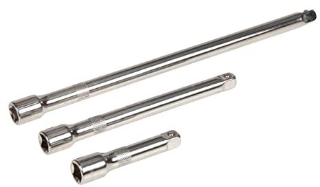 Silverline - Set barre di prolungamento 3 p.zi 3/8 (196508)