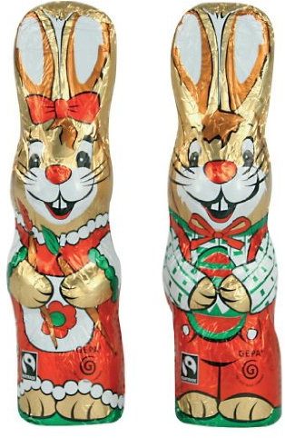 gepa Fairtrade-Vollmilch-Osterhase (65 g) - Bio