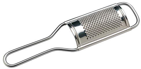 PIAZZA - Grattugia Formaggio Manuale in Acciaio Inox - Lama Universale 16cm - Ideale anche per Verdure, Limone, Mela, Patate, Carote, Agrumi