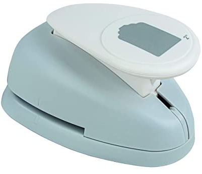 Rayher Perforadora de etiquetas, 4,5x3 cm, hasta 200 g/m², 69094000