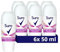 Sure Bright Bouquet Anti-Perspirant Roll On Women's Deodorant with a strawberry, apricot & vanilla fragrance for 48 hour sweat and odour protection 6x 50 ml