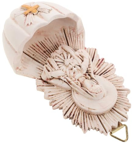 Garneck Holy Water Basin Decoration Wall Hanging Catholic Present Church Decor Resin Craft