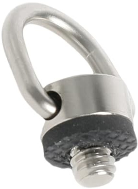 1/4 20 in acciaio inox D viti ad anello per fotocamere DSLR Per treppiedi E Rilascio Rapido Fotocamera D Anelli Vite