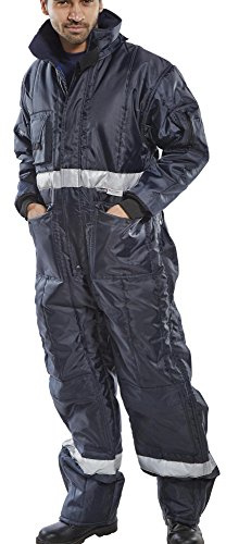 COLDSTAR FREEZER COVERALL NAVY BLUE M