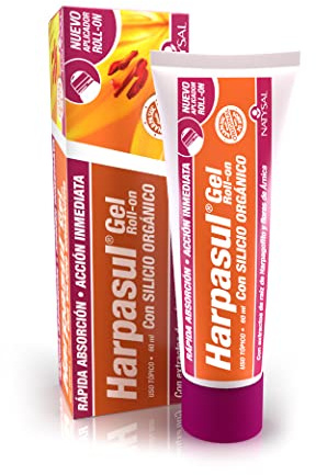 NATYSAL - HARPASUL® Gel calmante de acción inmediata en Roll-On | 60ml | Gel balsámico con aceites esenciales y extractos de plantas | Acción defatigante y apaciguante muscular