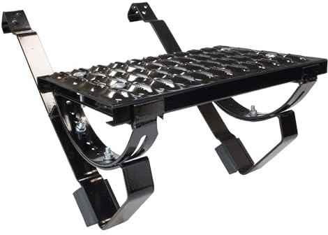 DAPRONA takbryggeset för vågiga takpannor 120cm, svart, för sotare, inkl. monteringsmaterial