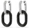 JETTE Damen-Creolen 925er Silber 48 Zirkonia One Size 88595327