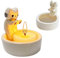 Katzen Kerzenhalter,Cute Cat Pantry Holder,Teelichthalter mit wärmenden Katzen Pfoten,Kätzchen Teelicht Kerzenhalter für Wohnzimmer,Zimmer,Abendessen bei Kerzenschein Deko
