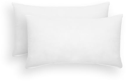 ALMOHADAONLINE-Relleno de Cojín 45x65cm Fibra Hueca silliconada Tejido TNT – Suave, Ligero y Transpirable – Hipoalergénico,Lavable – Ideal para Fundas de Cojines Decorativos y de Descanso(2, 45x65 cm)