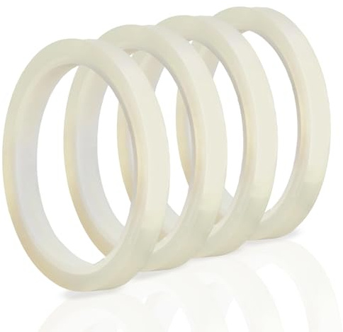 MR BAEQ 4 Rotoli Nastro Termico in PET Trasparente, Nastro Termico per Sublimazione, Adesivo a Trasferimento Resistente alle Alte Temperature, per Circuiti Elettronici, Tazze e Tessuti Fai da Te